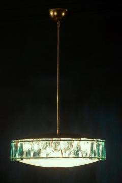 Max Ingrand Max Ingrand for Fontana Arte Attributed Round Crystal Chandelier 1940 - 2950023