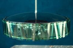 Max Ingrand Max Ingrand for Fontana Arte Attributed Round Crystal Chandelier 1940 - 2950024