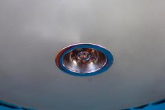 Max Ingrand Max Ingrand for Fontana Arte Attributed Round Crystal Chandelier 1940 - 2950026