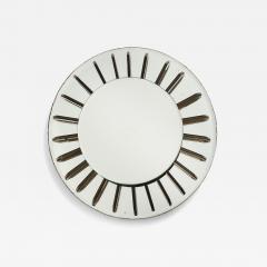 Max Ingrand Max Ingrand for Fontana Arte Circular Glass Wall Mirror circa 1955 - 3930723