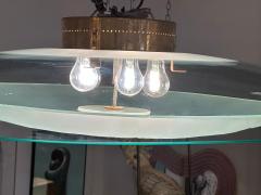 Max Ingrand Max Ingrand for Fontana Arte Rare Domed Flush Mount Ceiling Light - 4641308