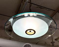Max Ingrand Max Ingrand for Fontana Arte Rare Domed Flush Mount Ceiling Light - 4641310