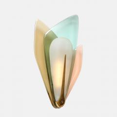 Max Ingrand Max Ingrand for Fontana Arte Rare Pair of Large Sconces - 3282567