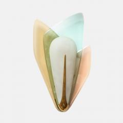 Max Ingrand Max Ingrand for Fontana Arte Rare Pair of Large Sconces - 3282570
