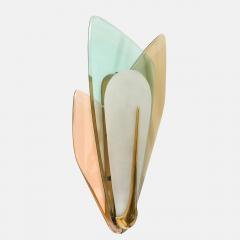 Max Ingrand Max Ingrand for Fontana Arte Rare Pair of Large Sconces - 3282573