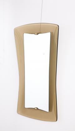 Max Ingrand Max Ingrand for Fontana Arte Shaped Glass Wall Mirror circa 1955 - 4410948