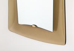 Max Ingrand Max Ingrand for Fontana Arte Shaped Glass Wall Mirror circa 1955 - 4410951