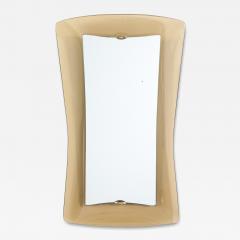 Max Ingrand Max Ingrand for Fontana Arte Shaped Glass Wall Mirror circa 1955 - 4412069