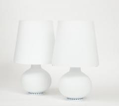 Max Ingrand Medium White Glass Table Lamp by Max Ingrand for Fontana Arte Model 1853 Italy - 2967740