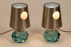 Max Ingrand Mod 2228 Faceted Glass Table Lamps by Max Ingrand for Fontana Arte Italy - 3668360