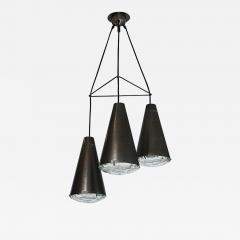 Max Ingrand Model 2126 3 Light Chandelier by Max Ingrand for Fontana Arte - 4448055