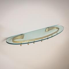 Max Ingrand Model 2185 Wall Coat Rack by Max Ingrand for Fontana Arte Italy circa 1955 - 4543262