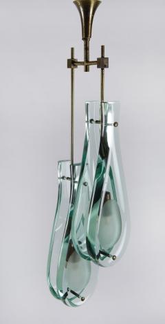 Max Ingrand Model 2259 2 Ceiling Pendant By Max Ingrand for Fontana Arte Italy c 1960 - 2628574