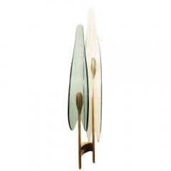 Max Ingrand Pair of Green Dalia Sconces by Max Ingrand for Fontana Arte - 2500665