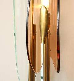 Max Ingrand Pair of Model 1461 Dahlia Wall Lights by Max Ingrand for Fontana Arte - 4253946