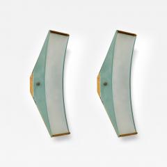 Max Ingrand Pair of Model 2135 Wall Sconces by Max Ingrand for Fontana Arte - 4727885