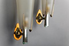 Max Ingrand Pair of Rare Sconces by Max Ingrand for Fontana Arte - 767478