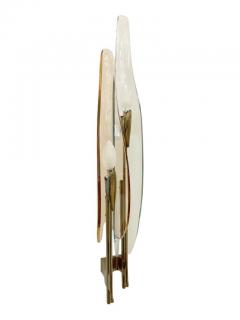 Max Ingrand Pair of Rose Dalia Sconces by Max Ingrand for Fontana Arte - 2885845