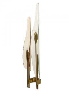 Max Ingrand Pair of Rose Dalia Sconces by Max Ingrand for Fontana Arte - 2885847