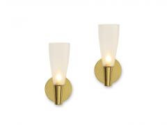 Max Ingrand Pair of Sconces 1537 by Max Ingrand for Fontana Arte - 2909910