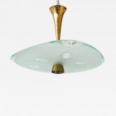 Max Ingrand Pendant No 1748 by Max Ingrand for Fontana Arte c 1960 Italy - 1656367