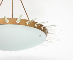 Max Ingrand Rare Ceiling Fixture by Max Ingrand for Fontana Arte - 3339416