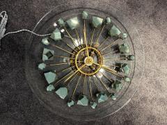 Max Ingrand Rare Illuminated Mirror by Max Ingrand for Fontana Arte Model Pistil 2044 - 4431673