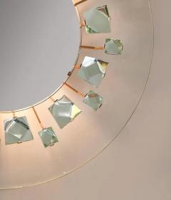 Max Ingrand Rare Illuminated Mirror by Max Ingrand for Fontana Arte Model Pistil 2044 - 4431678