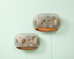 Max Ingrand Rare Large Scale Wall Lights by Max Ingrand for Fontana Arte - 3918222