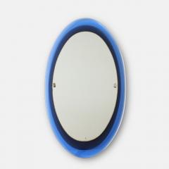 Max Ingrand Rare Oval Crystal Mirror Model 2046 by Max Ingrand - 2881970