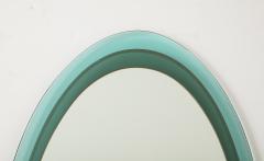 Max Ingrand Rare Oval Crystal Mirror Model 2046 by Max Ingrand - 2881985
