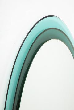 Max Ingrand Rare Oval Crystal Mirror Model 2046 by Max Ingrand - 2881990