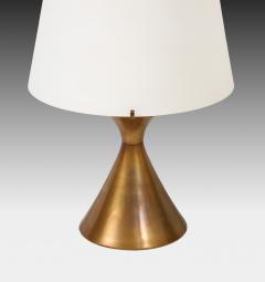 Max Ingrand Rare Pair Table Lamps in Opaline Glass Gilt Brass by Max Ingrand - 3793170