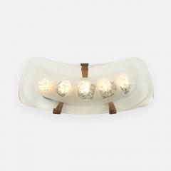 Max Ingrand Rare Pair of Large Wall Lights Model 1598 - 4238755