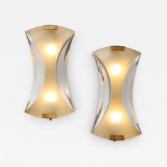 Max Ingrand Rare Pair of Sconces Model 2225 by Max Ingrand - 2910542