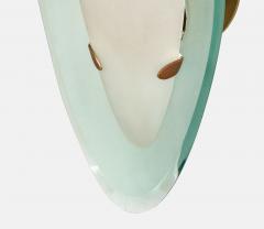 Max Ingrand Rare Pair of Sconces in Glass and Brass - 2774004