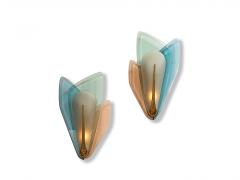 Max Ingrand Rare Pair of Wall Lights by Max Ingrand for Fontana Arte - 3831270