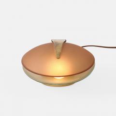 Max Ingrand Rare Table Lamp or Sconce in Rose Satin Glass and Brass by Max Ingrand - 4379636