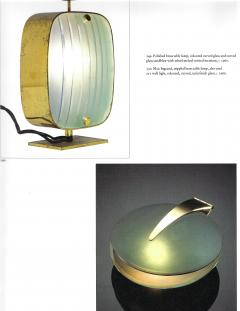 Max Ingrand Rare Table Lamp or Sconce in Rose Satin Glass and Brass by Max Ingrand - 4379644