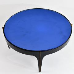 Max Ingrand Rare blue coffee table - 1143755