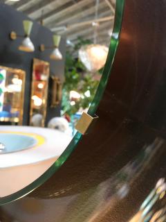 Max Ingrand Round Mirror by Max Ingrand for Fontana Arte Italy 1960s - 1215518