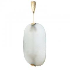 Max Ingrand Textured Glass Pendant by Fontana Arte Italy 1955 - 1092097