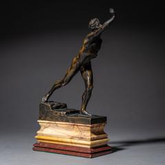 Max Kruse Bronze The Messenger of Marathon by Max Kruse 1854 1942  - 4686690