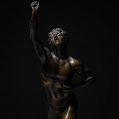 Max Kruse Bronze The Messenger of Marathon by Max Kruse 1854 1942  - 4686693