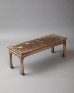 Max Kuehne Incised Silvered Low Table c 1930s - 4752561