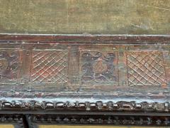 Max Kuehne Max Kuehne Silver Leaf Painted Wood Rare Commode USA 1950s - 4395145