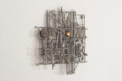 Max Neufeldt Metal Collage Assemblage Sculpture - 4454866