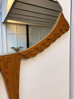 Max Papiri Pair of Flamingo Wood Mirror by Max Papiri Italy 1970s - 1729208