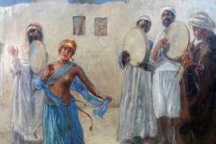 Max Rabes An Orientalist Scene with Musicians and Dancer - 4388756