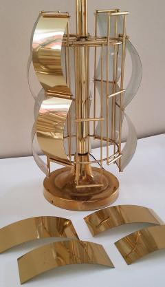 Max Sauze Max Sauze Style Table Lamps Brass Armatures C 1965 - 1157070